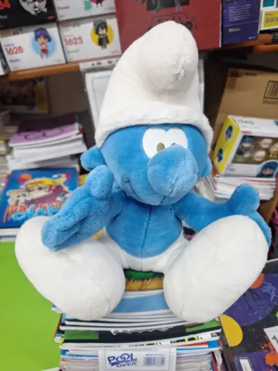 Puffo Trudi Smurf Plush Toy Trudi Peyo 30 Cm - immagine 2