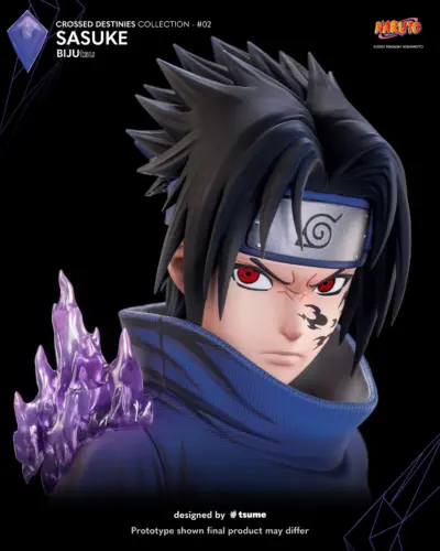 Naruto + Sasuke Bijutsu 1/4 Tsume Statue - immagine 8