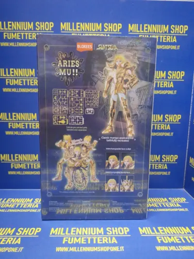 Aries Mu Gold Saint Seiya Model Kit Blokees Nuovo Sigillato - immagine 2