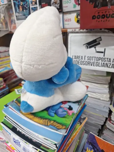 Puffo Trudi Smurf Plush Toy Trudi Peyo 30 Cm - immagine 5