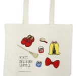 Kiki's Delivery Service Tote Bag Embroidery Canvas Kiki