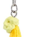 My Neighbor Totoro 3D Keychain Soot Sprite in corn with Totoro