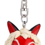 Princess Mononoke 3D Keychain San’s Mask and Kodama