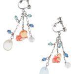 Ponyo Swaying Ponyo clipped Earrings