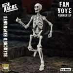 EPIC H.A.C.K.S. Action Figure 1/12 Skeleton Blank Bleached Remnants