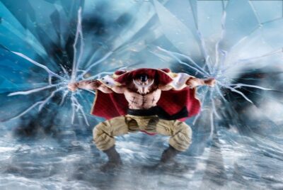 Barbabianca One Piece S.H.Figuarts Action Figure Edward Newgate Whitebeard Marineford 25 cm by Bandai - immagine 4