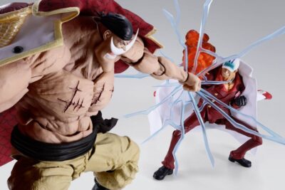 Barbabianca One Piece S.H.Figuarts Action Figure Edward Newgate Whitebeard Marineford 25 cm by Bandai - immagine 6