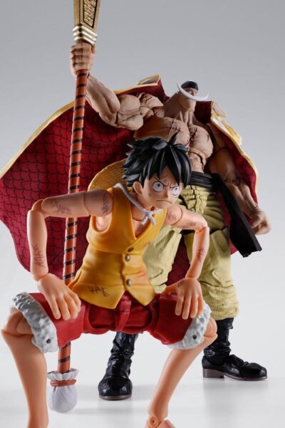 Barbabianca One Piece S.H.Figuarts Action Figure Edward Newgate Whitebeard Marineford 25 cm by Bandai - immagine 7
