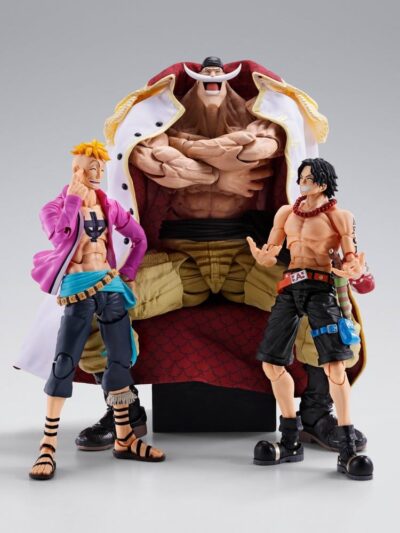 Barbabianca One Piece S.H.Figuarts Action Figure Edward Newgate Whitebeard Marineford 25 cm by Bandai - immagine 8