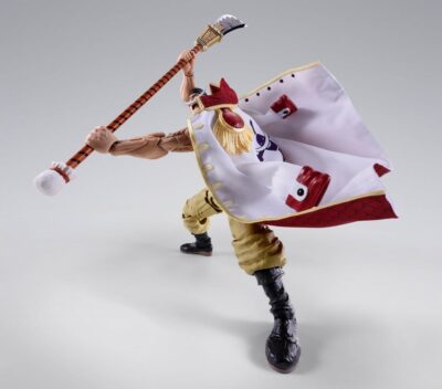 Barbabianca One Piece S.H.Figuarts Action Figure Edward Newgate Whitebeard Marineford 25 cm by Bandai - immagine 9