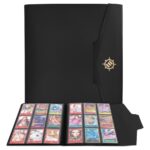 Enhance Binder 9 Pocket Card Binder Black 30 x 25 x 3 cm