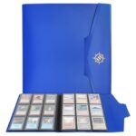 Enhance Binder 9 Pocket Card Binder Blue 30 x 25 x 3 cm