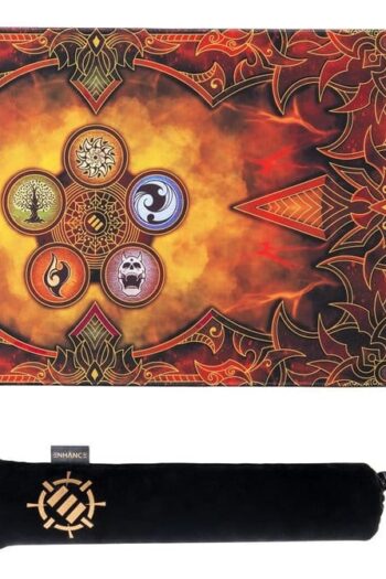 Enhance Tabletop Playmat Deluxe Edition with Duel Tracker 81 x 36 cm