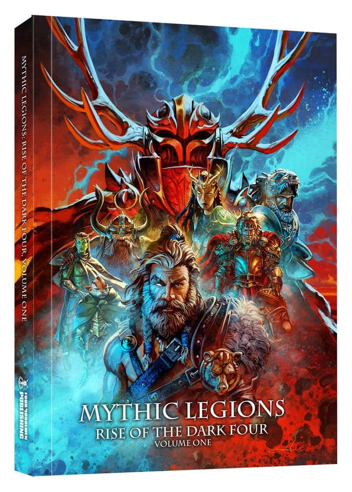 x_fhtd-myleridarkv1 Mythic Legions: Rise of the Dark Four Book Volume One Hardcover *English Version* - immagine 1