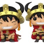 One Piece POP! Animation Vinyl Figures Luffy w/Chase 9 cm Assortment (6)
