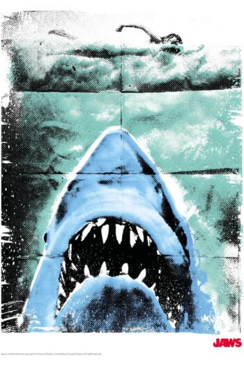 Jaws Art Print Ver. C Limited Edition 28 x 41 cm