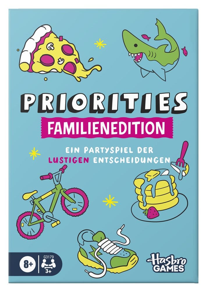 x_hasg3179100 Priorities Card Game Family Edition *German Version* - immagine 1