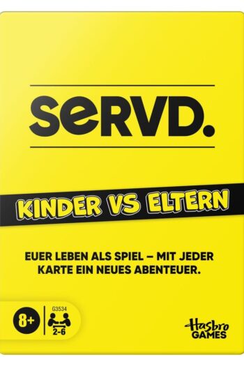 SERVD Card Game Kids vs Parents *German Version*