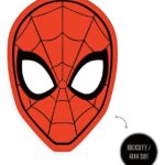 Marvel Soft Velboa Pillow Spider Man Head 22 x 32 cm