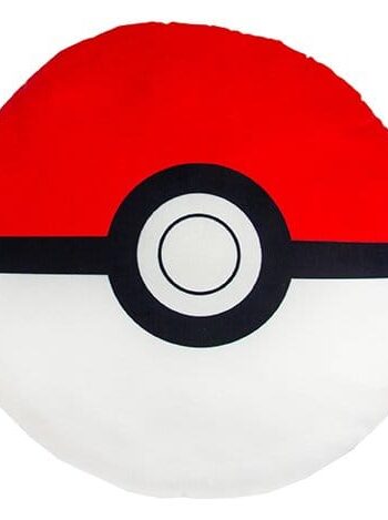 Pokémon Soft Velboa Pillow Pokeball 30 x 30 cm