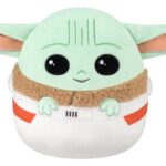 Squishmallows Star Wars Plush Grogu in Carrier 20 cm