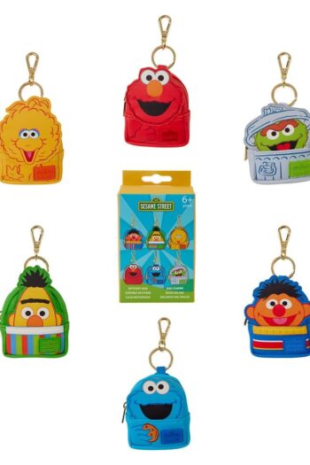 Sesame Street by Loungefly Keychains Mini Backpack Blind Box Assortment (15)
