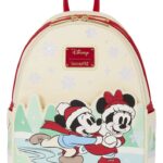 Mickey & Friends by Loungefly Mini Backpack with Headband Holder Ice Skating