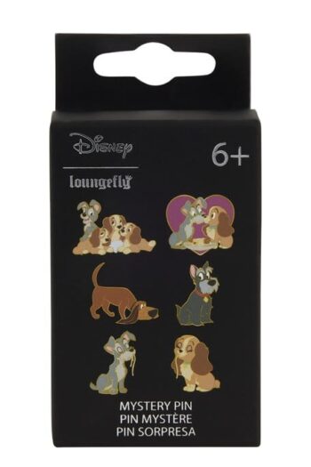 Disney by Loungefly Enamel Pins Lady and the Tramp Blind Display (12)