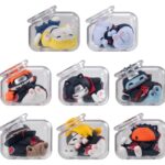 Naruto Shippuden Mega Cat Project Mini Figures Good Night Nyaruto! Gathering Akatsuki Edition Vol. 2 6 cm Blind Box Display (8)