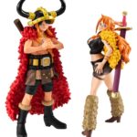 One Piece WALLSTAR PVC Figures 2-Pack Monkey D. Luffy & Nami Ver. Elbaph 11 cm (with gift)