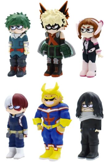 My Hero Academia JIRORI Mini Figures 9 cm Vol. 1 Blind Box Display (6)
