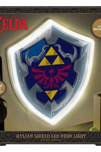 The Legend of Zelda Wall Lamp Hylian Shield 27 x 23 cm