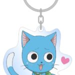 Fairy Tail: 100 Years Quest Acrylic Keychain Happy 6 cm