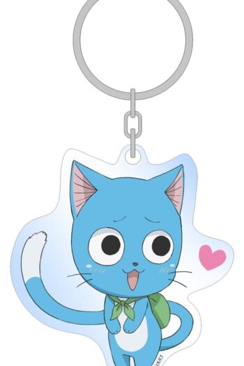 Fairy Tail: 100 Years Quest Acrylic Keychain Happy 6 cm