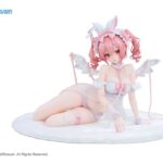 Original Character PVC Figure 1/4 White Rabbit Rosu Angel Ver. Illustrated by Rosuuri 23 cm