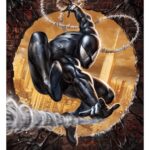 Marvel Fine Art Print The Amazing Spider-Man #300 Tribute (Black High-Gloss Variant) 41 x 61 cm - unframed