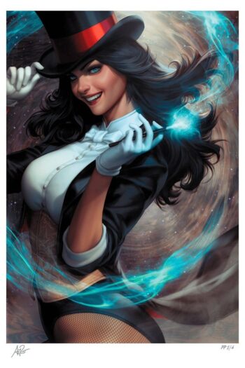 DC Comics Fine Art Print Zatanna: Bring Down the House 46 x 61 cm - unframed
