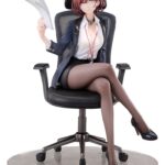 The Idolmaster Shiny Colors x Mahjong Soul PVC Figure 1/7 Madoka Higuchi Effortless Work Ver. 21 cm