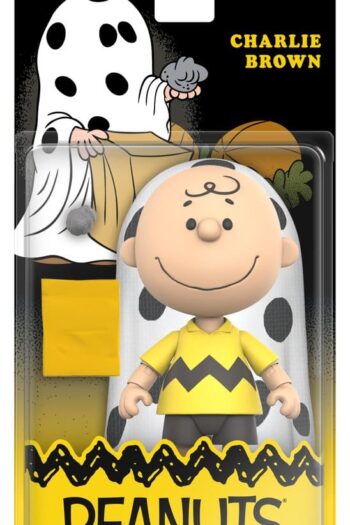 Peanuts Deluxe Wave 01 Action Figure Charlie Brown (with Ghost Sheet) 18 cm