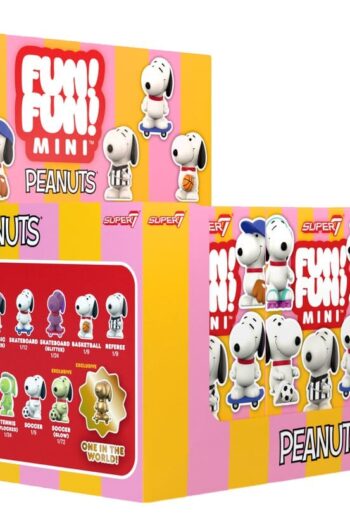 Peanuts Fun! Fun! Mini Figures Wave 01 Athlete Snoopy Blind Box Display (9)