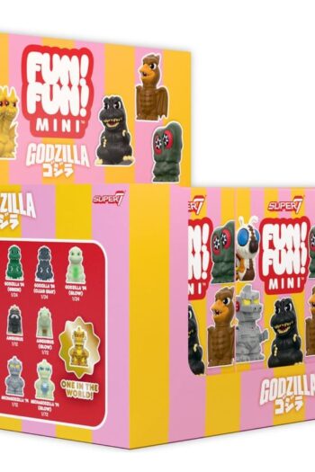 Godzilla Toho Fun! Fun! Mini Figures Wave 01 Blind Box Display (9)