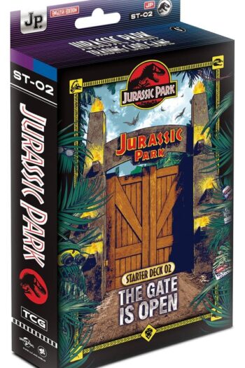 Jurassic Park TCG Starter Deck 02 The Gate Is Open Display (6) *English Version*
